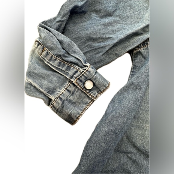 Genuine Kids Oshkosh Denim Button Down Shirt - Picture 3 of 8